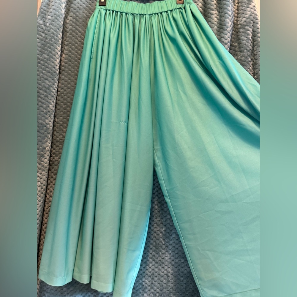 Emily McCarthy Mint Green Palazzo Pant